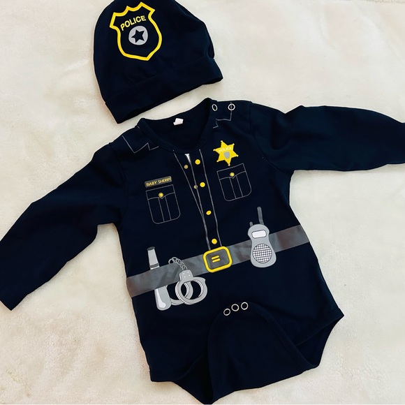 Baby Boy Police Costume - Picture 1 of 1